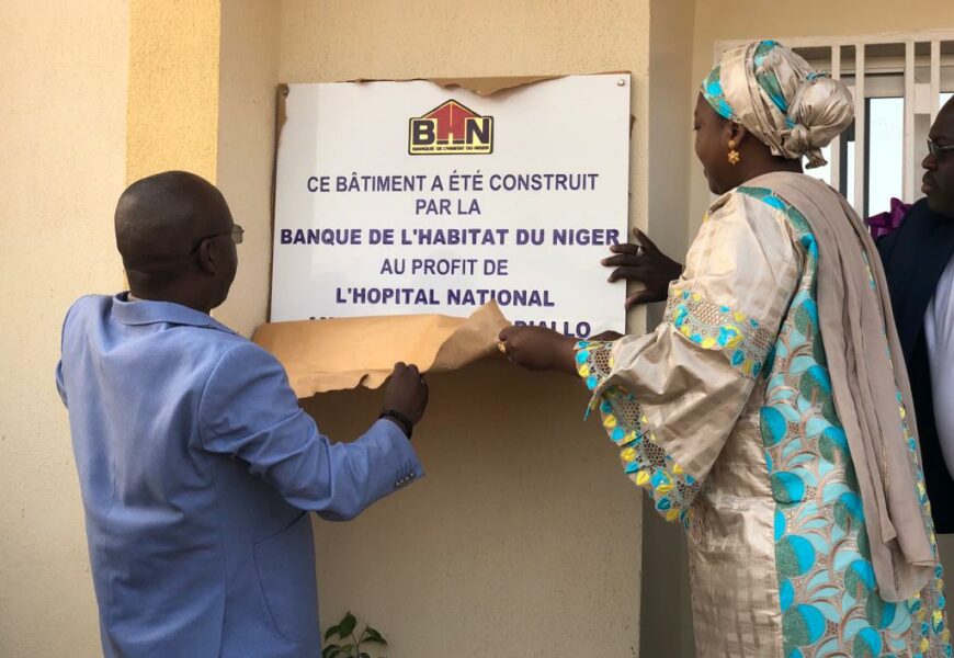 INAUGURATION DU BÂTIMENT FLAMBANT NEUF DES MÉDECINS DE L’HÔPITAL NATIONAL AMIROU BOUBACAR DIALLO CE 30 DÉCEMBRE 2023.